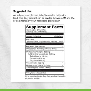 DAVINCI Labs Cholestsure Supplement - Supports Cardiovascular Function - Helps Maintain Healthy Cholesterol Levels in a Normal Range - with Coq10 - Gluten Free - 90 Vegetarian Capsules