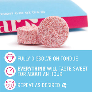 Sugar Splash Taste Sweeter down There - 2 Taste Changing Tablets, 2 9Pines Pineapple Shots & 1 DEEP Gag Suppressing Sucker Date Night Pack - Body Fluid Sweetener and Flavor Enhancer