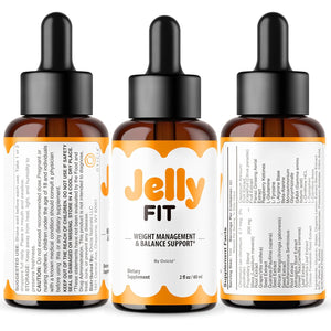 Jelly Fit Drops - Official Jellyfit Oral Liquid Drops Advanced Premium Formula Maximum Strength, All Natural Ingredients Vitamins for Overall Health & Wellness Reviews, 1 Bottle for 1 Month