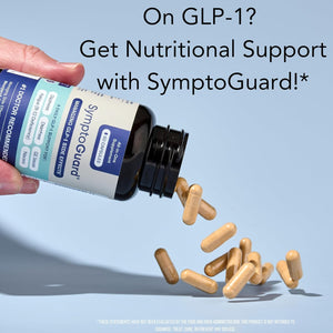 Natural GLP-1 Supplement Support Vitamin for Digestive Comfort and Energy Levels with Pre and Probiotics, Vitamin D3/B12, Chromium and Ginger Root – 60 Capsules (30 Day Supply)