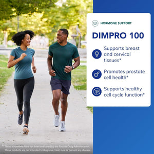 Pure Encapsulations DIMPRO 100 - Diindolylmethane Supplement - for Breast, Cervical & Prostate Health - Gluten Free & Vegan - 60 Capsules