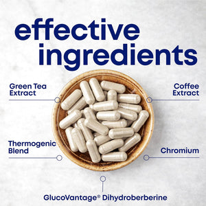 Her Own Boost, Helps Boost Energy, Supports Metabolism, Proprietary Thermogenic Blend, Green Tea Leaf Extract, Gluten and Soy Free, Vegan, 60 Capsules, 30 Servings, Small, Multi