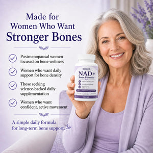 Thirmik Thryve NAD+ Bone Formula, for Women, Vegan, Non-Gmo (60 Capsules)