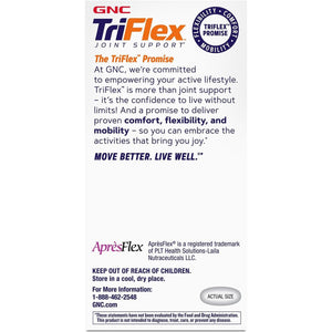 GNC Triflex Fast-Acting 2.0, Improves Joint Comfort and Stiffness, Clinical Strength Doses of Glucosamine/Chondroitin and Boswellia- plus Turmeric, 240 Caplets