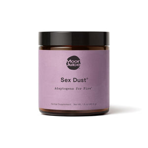 Moon Juice Sex Dust - Adaptogenic Libido Booster for Women - Maca Root Powder, Shatavari & Epimedium (Horny Goat Weed) for Hormone Balance, Mood & Creative Energy - Sugar & Caffeine-Free, 14 Servings