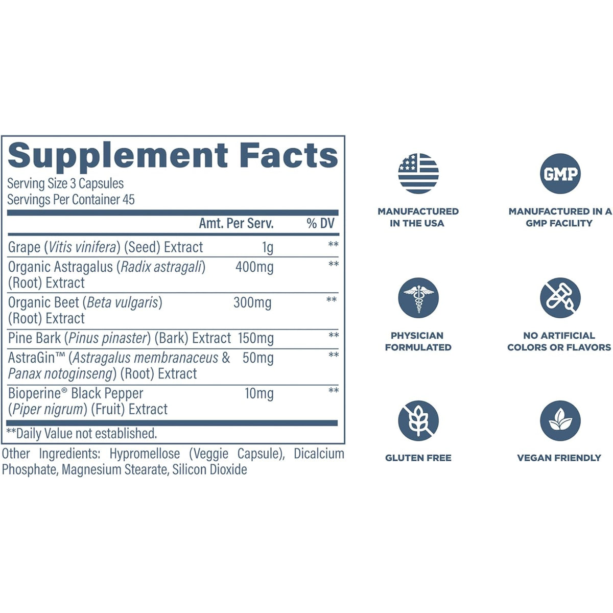 Revive MD Kidney Support Supplement for Men & Women – Kidney Cleanse & Detox Capsules for Overall Health & Function – Vegan-Friendly, Gluten-Free & Soy-Free (135 Vegetarian Capsules, 45 Servings)