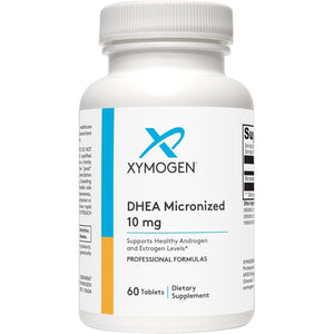XYMOGEN DHEA Micronized - 10 Mg Dehydroepiandrosterone - Androgen and Estrogen Support - Gluten-Free, Soy Free & Dairy Free - 60 Tablets