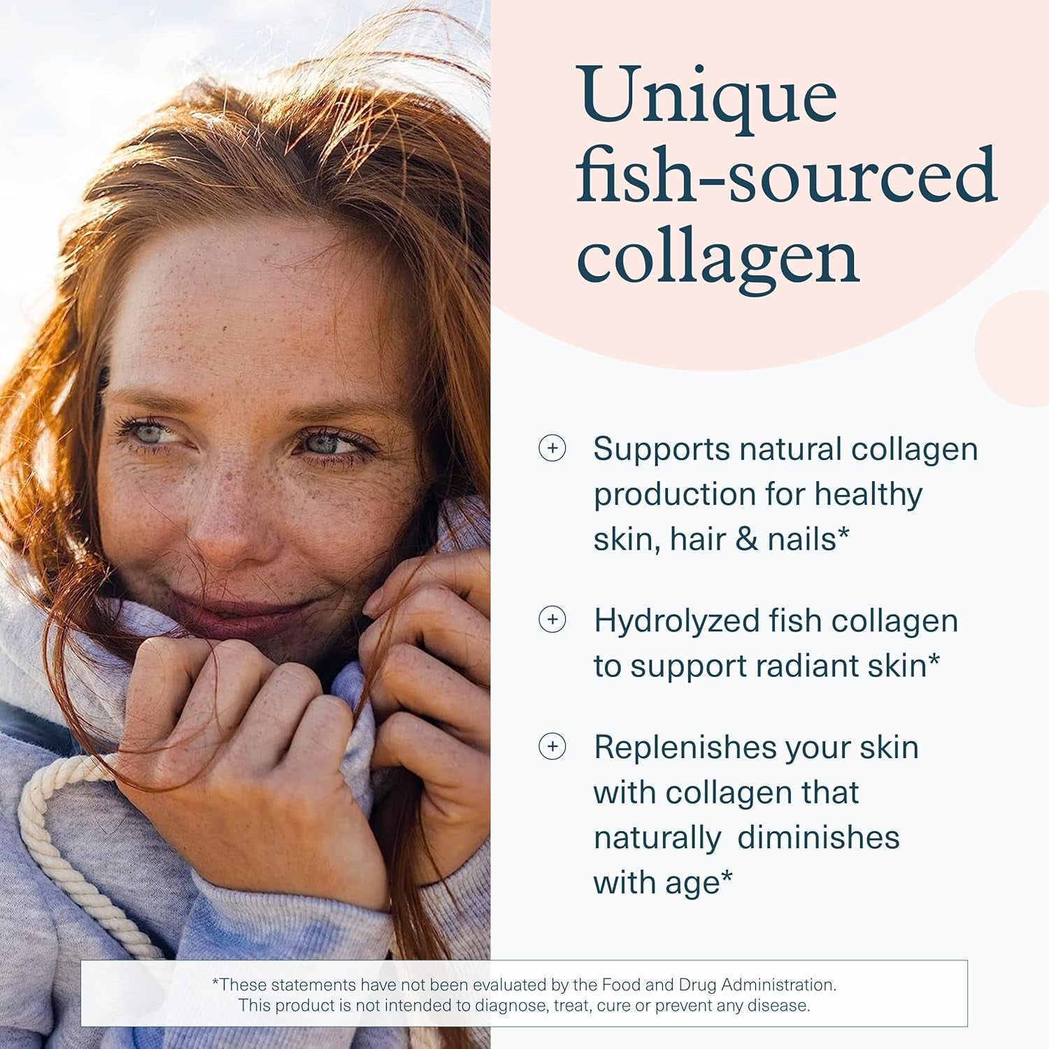 Youtheory Marine Collagen Tablets - 2,500 Mg Fish-Sourced Collagen Peptides- with Vitamins A, C, E, B6 & B12 - Supports Joint & Nail Health* - Highly Absorbable - 290 Tablets (58-Day Supply)