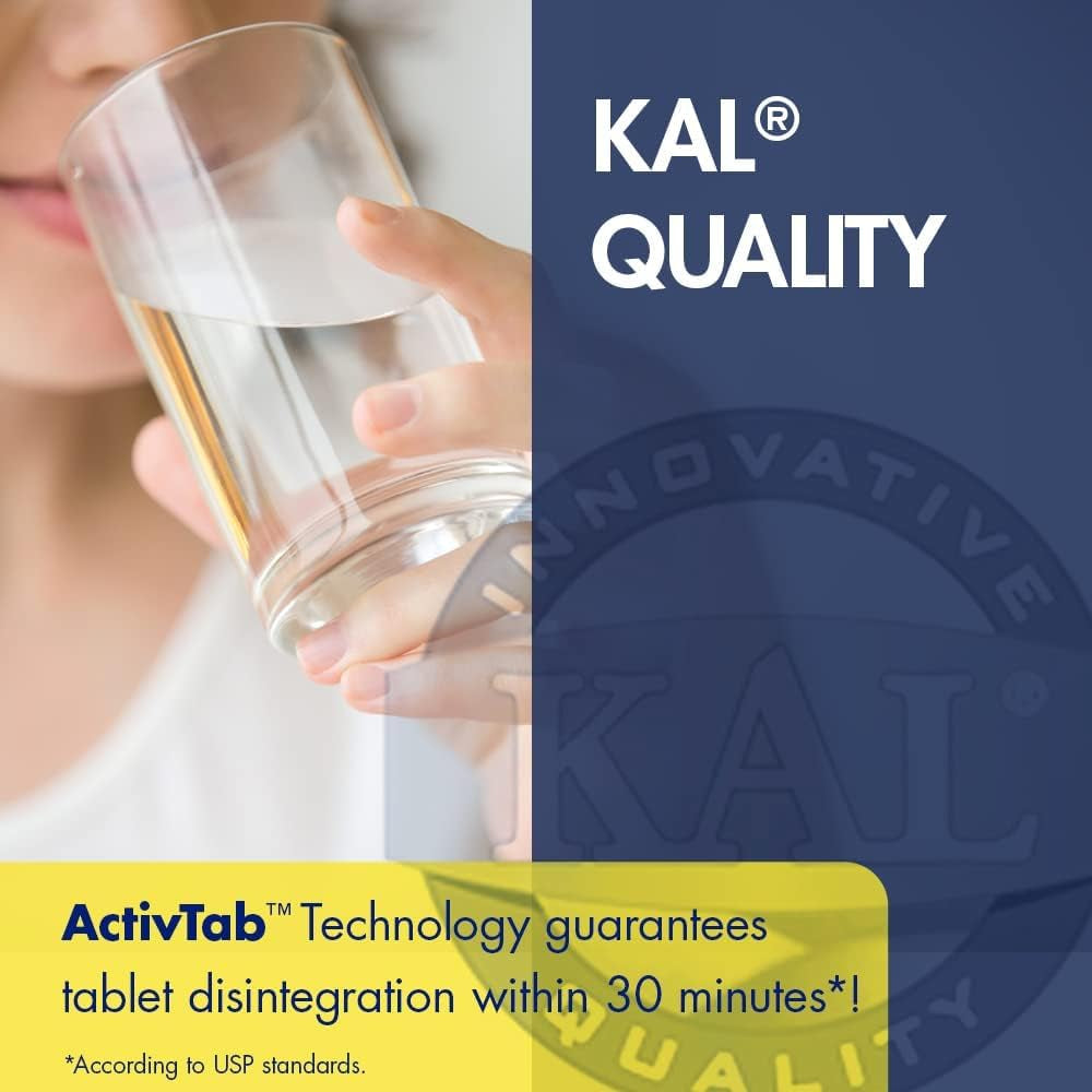 KAL DHEA-10 Tablets, 10Mg, 60 Count