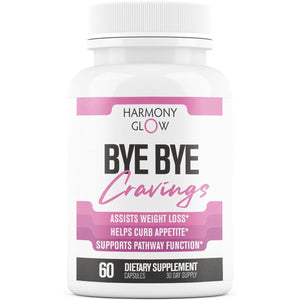 Byebye Cravings Appetite Suppressant - Supports GLP-1 Pathway Function, Weight Loss Pills for Women & Fat Burner + Appetite Suppressant | 3Rd Party Tested Supplement - 60 Capsules to Lose Weight