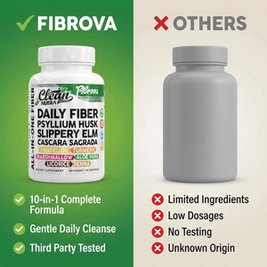 Fiber Supplement Capsules Slippery Elm Psyllium Husk Cascara Sagrada Dandelion Root Turmeric Supplement Aloe Vera Licorice Senna Marshmallow Root Digestive Health Cleanse 90 Pills by Clean Nutra