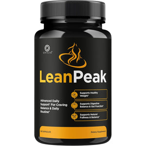 Lean Peak - Lean Peak Advanced Capsules Support Premium Formula, Leanpeak Pills Maximum Strength All Natural for Overall Health and General Wellness Reviews, 60 Capsules for 1 Month