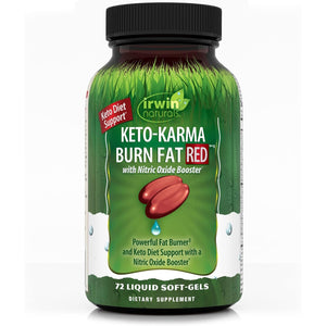 Irwin Naturals Keto-Karma Burn Fat Red 72 Sgels