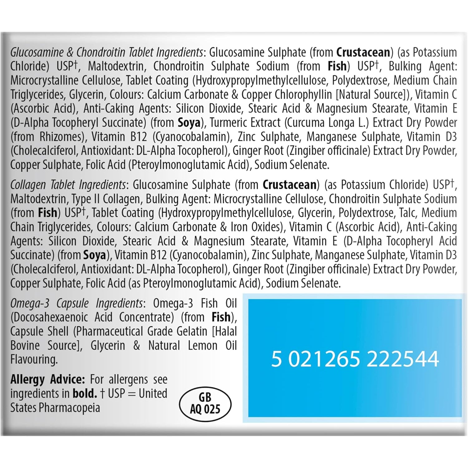 Vitabiotics Jointace Max Tablets - 84 Tablets