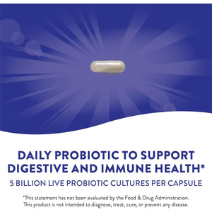 Nature'S Way Primadophilus Reuteri Probiotics, 5 Billion CFU, 90 Capsules