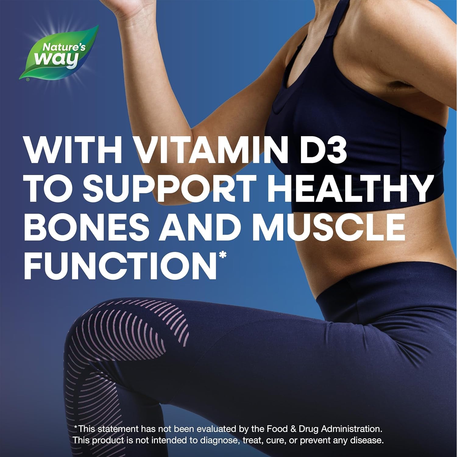 Nature'S Way Ultra-Strength Joint Movement Glucosamine Liquid, Glucosamine, Chondroitin, MSM with Vitamin D3 & Hyaluronic Acid, Fast-Absorbing Liquid, Joint Support Supplement*, Berry Flavored, 16 Oz