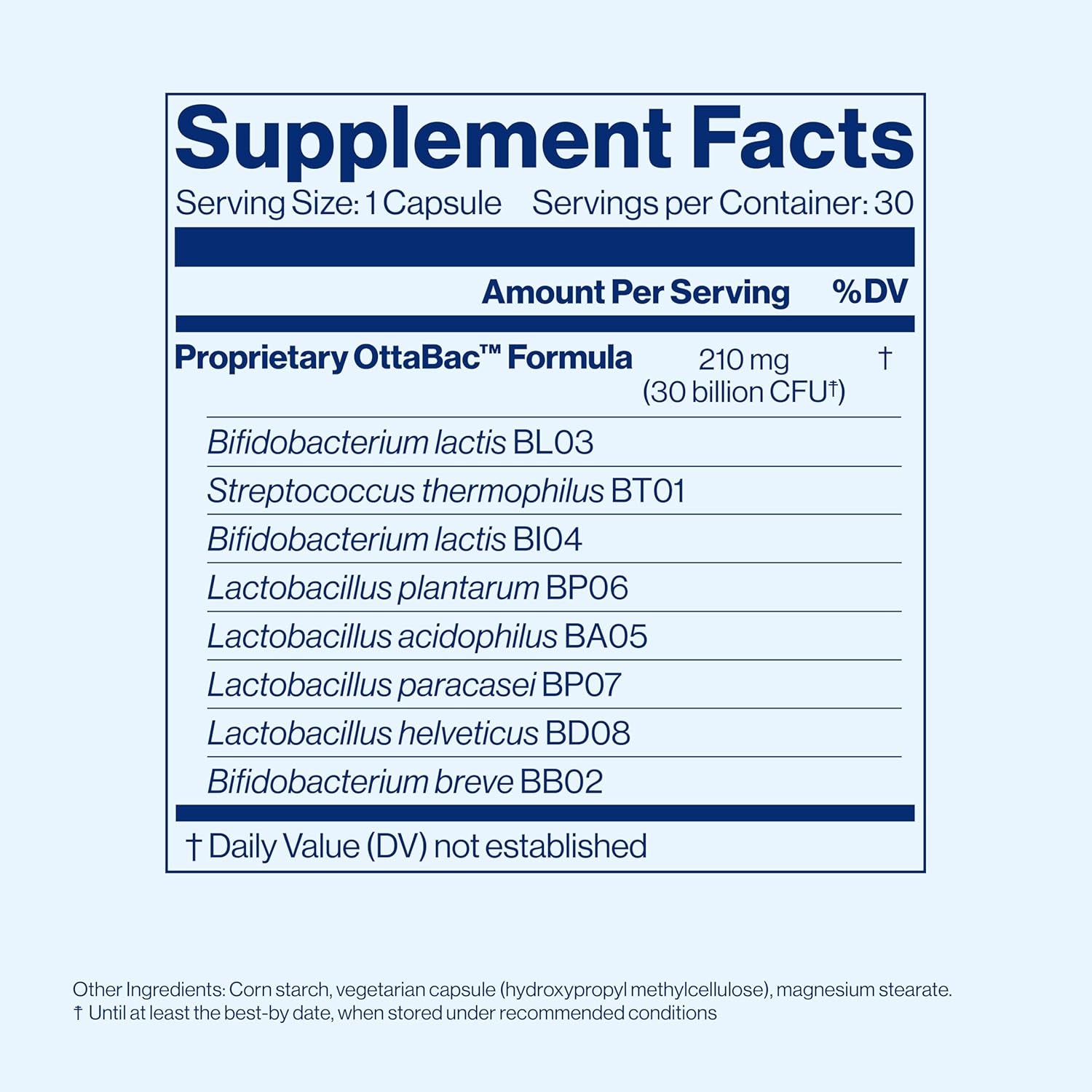 VSL4® Gut Daily Probiotics for Gut Health - 30B Cfus, Multi-Strain Digestive Support for Women & Men, Promotes Gut Balance & Regularity, Potent, Shelf-Stable Probiotic Supplement, 30 Capsules