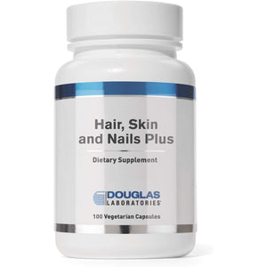 Douglas Laboratories Hair, Skin & Nail plus | Vitamins, Minerals, and Nutrients Formulated to Support Healthy Hair, Skin, and Nails | 100 Capsules