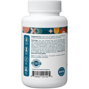 Pattern Wellness Glucosamine Chondroitin Complex with MSM & Hyaluronic Acid – Supports Joint, Cartilage & Flexibility Health – 60 Tablets