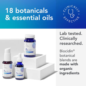 Biocidin Liquid Formula - Biocidin Broad-Spectrum Botanical Drops for Microbiome Balance - Biofilm Buster Support and Gut Detox Cleanse Routine - 18 Botanical Extracts (1 Oz)