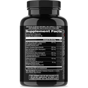 Jocko Fuel Burner for Men & Women - Healthy Weight Support Supplement, Helps Regulate Appetite, & Metabolism Booster - Supports Healthy Metabolism & Increased Thermogenesis 90 Count (30 Day Supply)