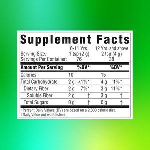 Benefiber Daily Prebiotic GLP-1 Friendly Fiber Supplement Powder for Digestive Health, Unflavored - 250 Teaspoons (17.6 Ounces)