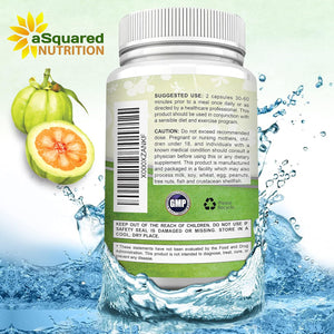 100% Pure Garcinia Cambogia Extract - 120 Capsules, Ultra High Strength HCA, Natural Weight Loss Diet Pills XT, Best Extreme Fat Burner Slim & Detox Max, Premium Blocker for Men & Women, Made in USA