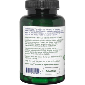 Vitanica Adrenal Assist, Adrenal Support, Vegan, 90 Capsules