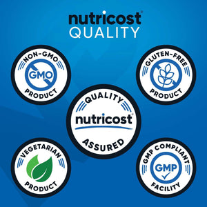 Nutricost EAA Powder 30 Servings (Blue Raspberry) - Essential Amino Acids - Non-Gmo, Gluten Free, Vegetarian Friendly