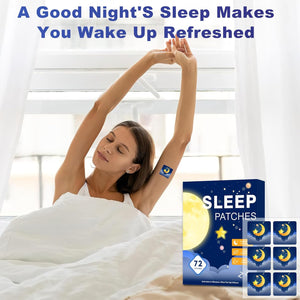 Sleep Patches for Adults Extra Strength, Sleep Patch with Melatonin & Valerian, All-Natural Deep Sleep Support Patches