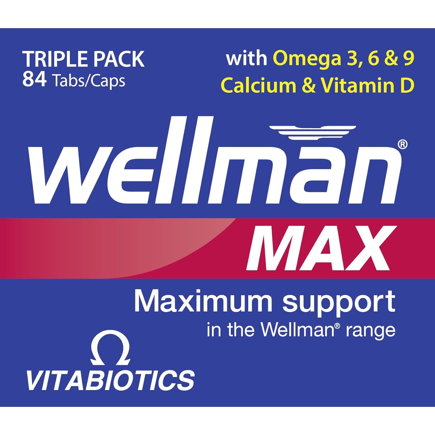 Wellman Max Capsules - Pack of 84