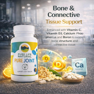 Pure Joint – Glucosamine Chondroitin MSM - Joint Support Supplement – Joint Mobility & Cartilage Support – 90 Tablets by Haidy Cruz