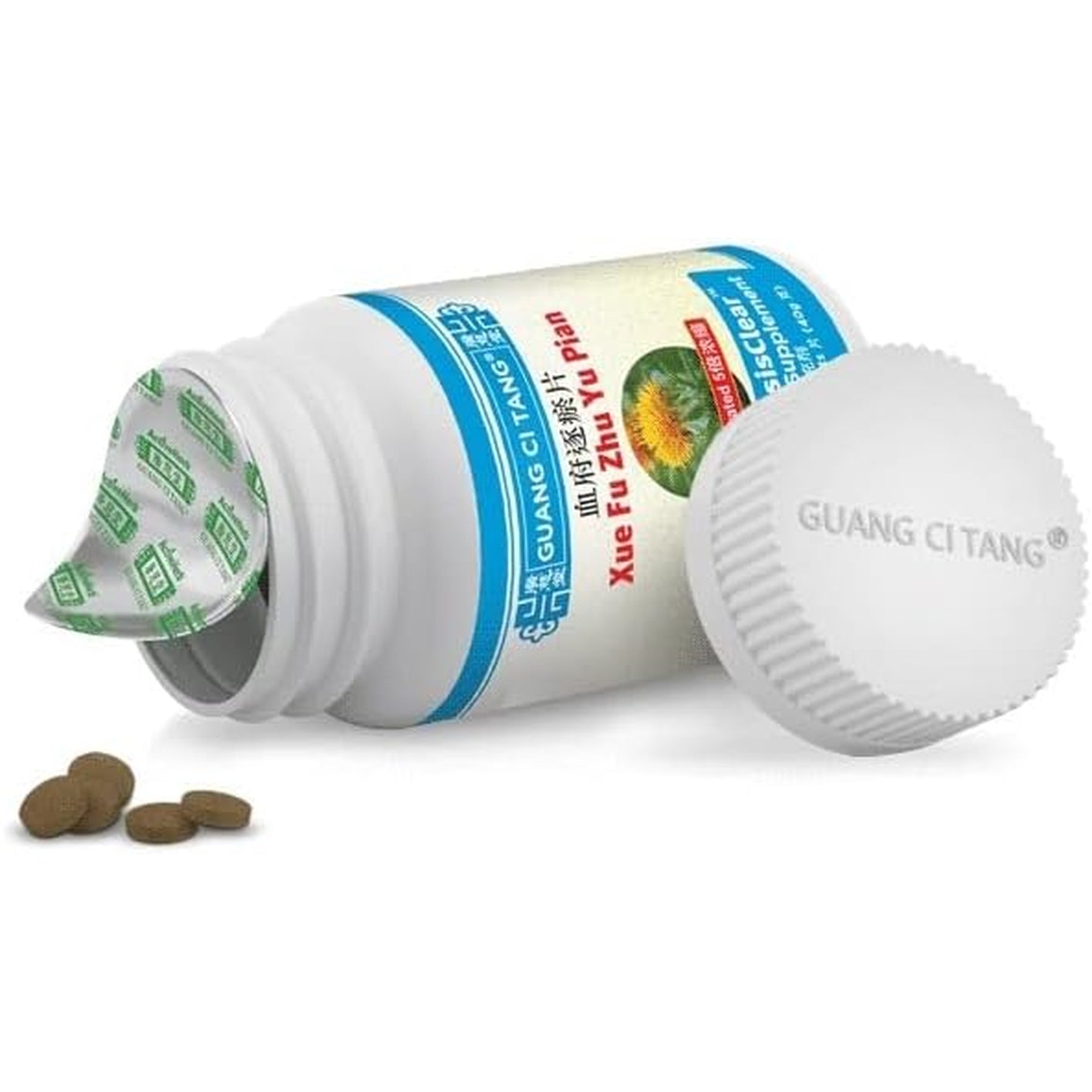Xue Fu Zhu Yu Pian (Blood Stasisclear) 200 Mg 200 Tablets