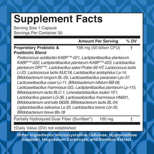 MARYRUTH'S 3-In-1 Probiotics for Digestive Health | Prebiotic & Postbiotic | Gut Health Supplement for Women & Men | 23 Unique Strains | Immune Support | 50 Billion CFU | 30 Servings