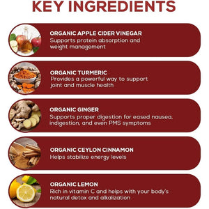 Paleovalley Apple Cider Vinegar Complex with Superfoods - Turmeric, Ginger, Ceylon Cinnamon and Lemon - 84 Vegetable Capsules