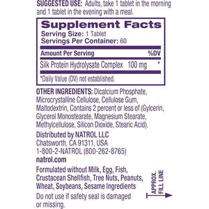 Natrol Cognium Memory, Brain Health Supplements for Adults, Brain Memory Supplements, Enhances Mental Agility in Healthy Adults, 60 Tablets, up to a 30 Day Supply