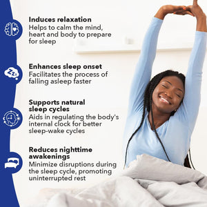 Lifeseasons Rest-Zzz - Natural Sleep Support Supplement - Fall Asleep & Stay Asleep - Calms Nervous System - Ease Muscle Tension & Restlessness - Low Dose Melatonin GABA & Chamomile - 60 Capsules