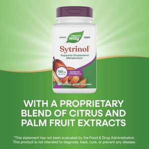 Nature'S Way Sytrinol Cholesterol Control; Premium Blend; 60 Softgels