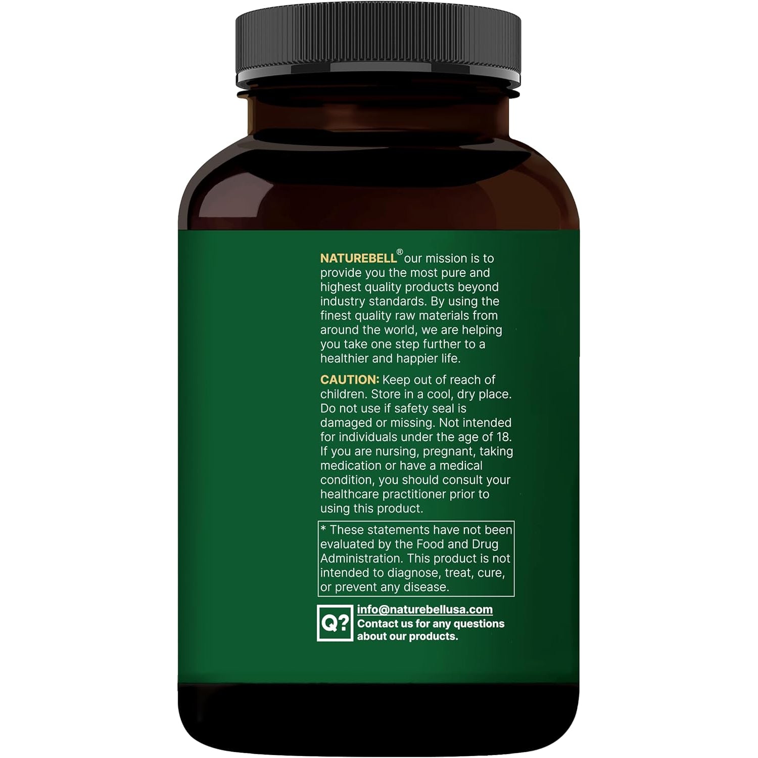Naturebell Glutathione Supplement 2,000Mg per Serving, 240 Veggie Capsules | 98%+ Purity Verified, Bioavailable Reduced Glutathione Pills, Active Form, Master Antioxidant – Vegan Friendly & Non-Gmo
