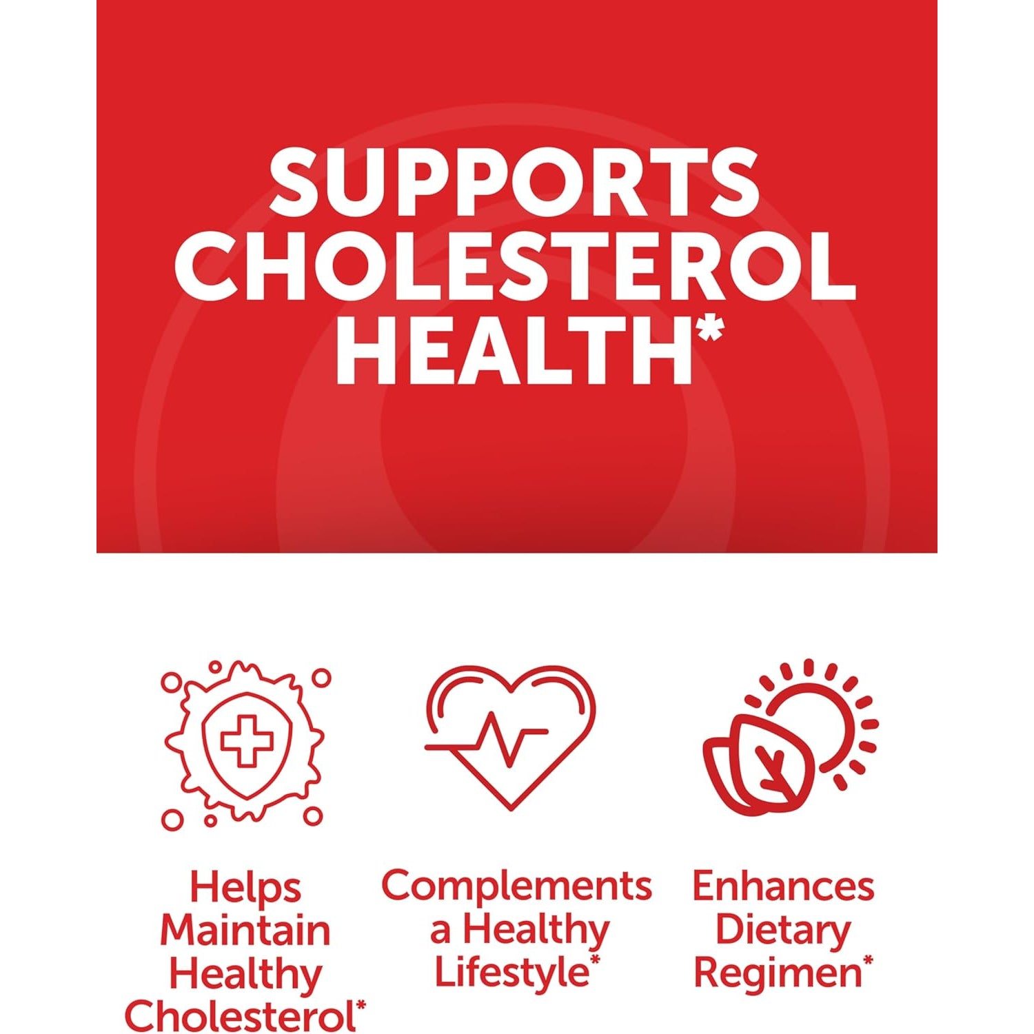 Lunakai USA Made Super Chol Gummies – 1200Mg Plant Sterols & Stanols for Natural Cholesterol Support – Daily Phytosterol Supplement for Adults, 60Ct