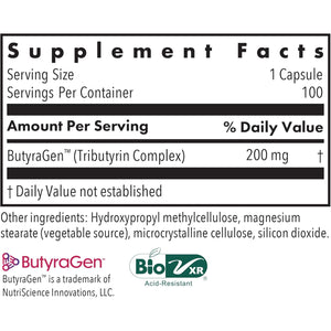 ARG Butyren Colon Lining Nutrition - Supports Gut and Colon Health - Digestive Support - Delivers 200 Mg - Vegetarian & Hypoallergenic - 100 Servings - 100 Delayed-Release Capsules