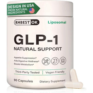 Glp-1Supplement Forwomen and Men,Hunger & Metabolismsupport - Support GLP1 Naturally, Withprebiotic & Probioticblend - 90 Capsules