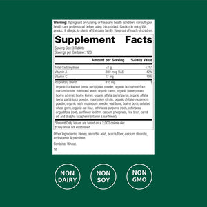 Standard Process Cataplex A-C-P Healthy Cell & Tissue Dietary Supplement - Non-Dairy & Non-Soy - Vascular & Immune Supplement Care - 360 Tablets (120 Servings)