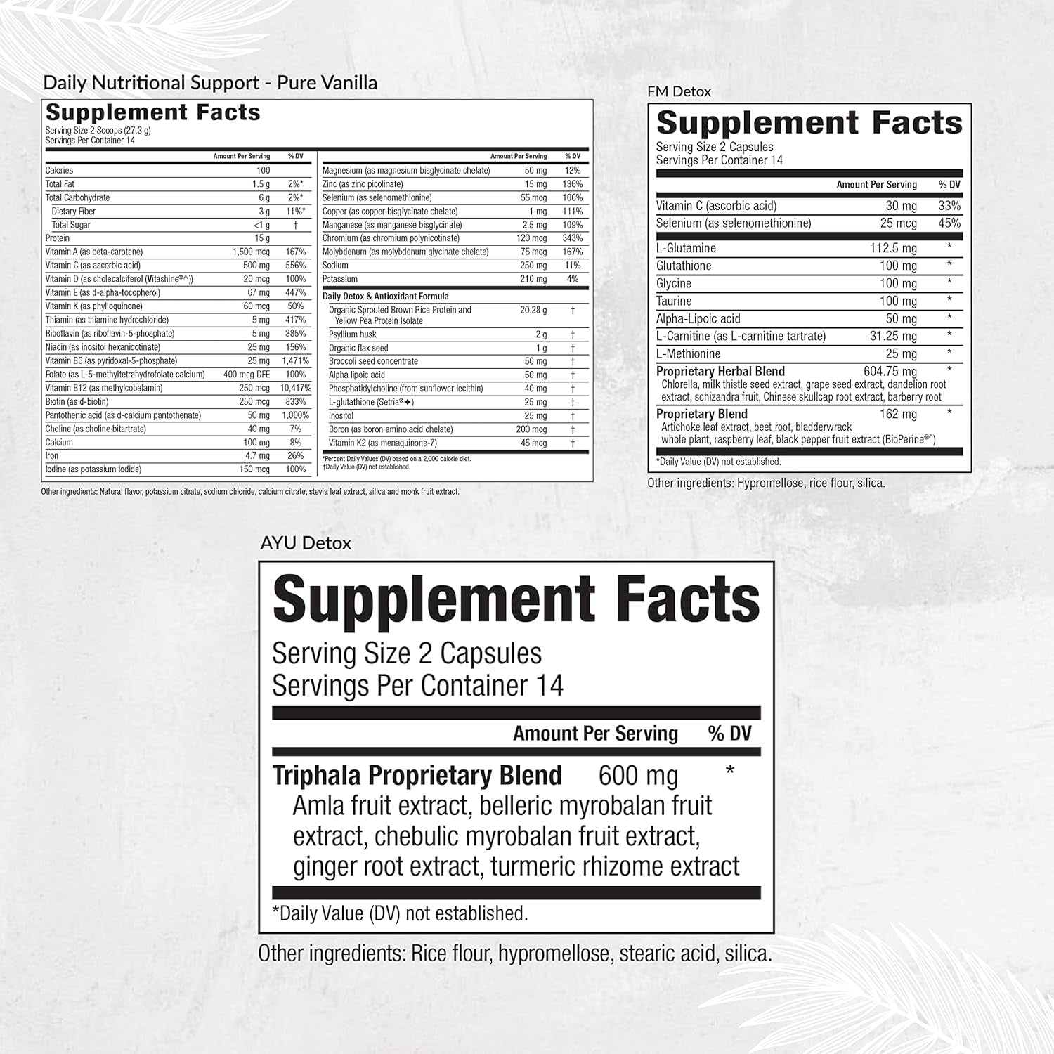 Equilife Dr. Cabral Detox, 7 Day Cleanse System, Plant Based Protein, Vitamins & Minerals, Supports Liver Detox, Promotes Healthy Weight Management & Full Body Balance, Vegan, Gluten Free, Vanilla
