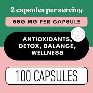 Complete Natural Products Organic Hibiscus Capsules, 550Mg, 100Ct, Plant-Based, Organic Flower Powder for Antioxidant & Digestive Support, Vegan & Non-Gmo