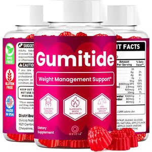 (3 Pack) Gumitide Gummies - Gumi Tide Support Advanced Formula Gummy Maximum Strength, Daily Gumitidegummies Premium All Natural Ingredients Overall Health & Wellness Reviews, 180 Gummies for 3 Months