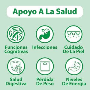ASULABS® Formula Probiotica Avanzada Con 18 Cepas Probioticas Clinicamente Seleccionadas Para Ayudar a Eliminar Los Malestares Digestivos. Para Hombres Y Mujeres. Capsulas Vegetarianas.