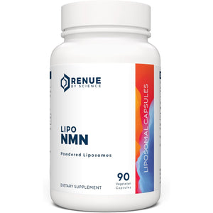 Renue by Science NMN Supplement | 90 Liposomal NMN Capsules - 500Mg NMN Nicotinamide Mononucleotide per Serving | Bioavailable Formula for Increased Absorption | Manufactured in the USA