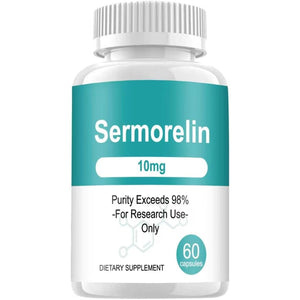 Sermorelin Research Peptide, 10MG, 98% Purity - 60 Ct