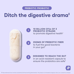 Physician'S CHOICE Prebiotic-Probiotic - Multi-Strain Probiotics & Synergistic Prebiotics -Designed for Digestive Health, Supporting Gut Microbiome - Powerful Prepro for Gut Health - for Women & Men